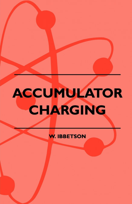 ACCUMULATOR CHARGING - MAINTENANCE AND REPAIR - INTENDED FOR