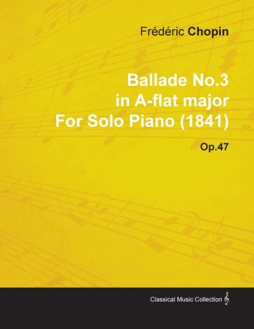 BARCAROLE IN F-SHARP MAJOR BY FREDERIC CHOPIN FOR SOLO PIANO