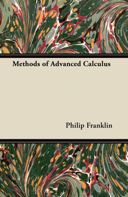 METHODS OF ADVANCED CALCULUS