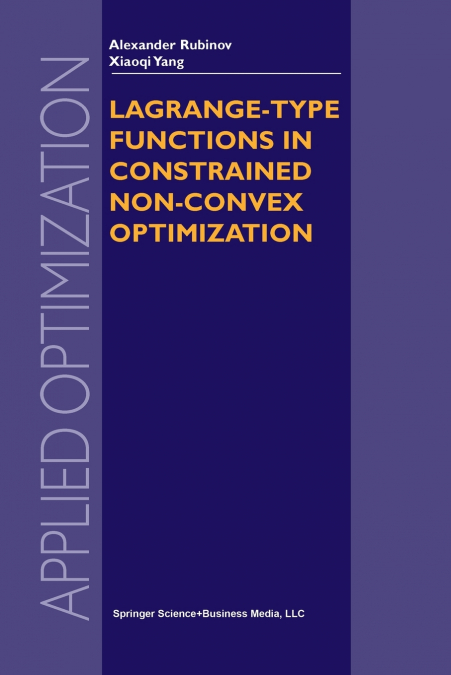 LAGRANGE-TYPE FUNCTIONS IN CONSTRAINED NON-CONVEX OPTIMIZATI
