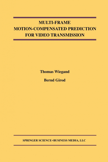 MULTI-FRAME MOTION-COMPENSATED PREDICTION FOR VIDEO TRANSMIS