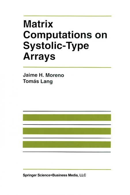 MATRIX COMPUTATIONS ON SYSTOLIC-TYPE ARRAYS