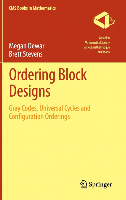 ORDERING BLOCK DESIGNS