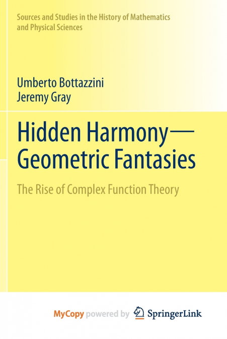 HIDDEN HARMONY-GEOMETRIC FANTASIES