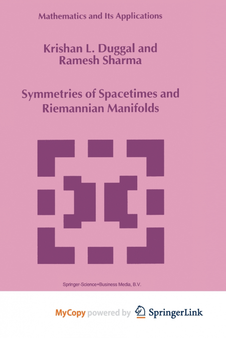SYMMETRIES OF SPACETIMES AND RIEMANNIAN MANIFOLDS