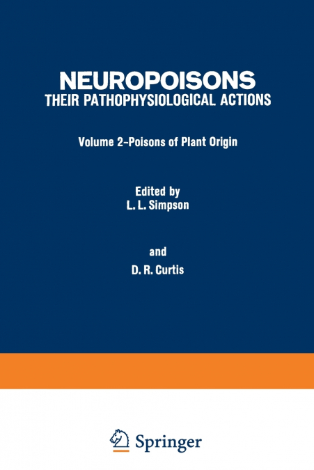 POISONS OF PLANT ORIGIN