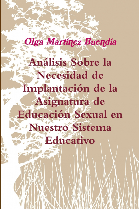 ANALISIS SOBRE LA NECESIDAD DE IMPLANTACION DE LA ASIGNATURA