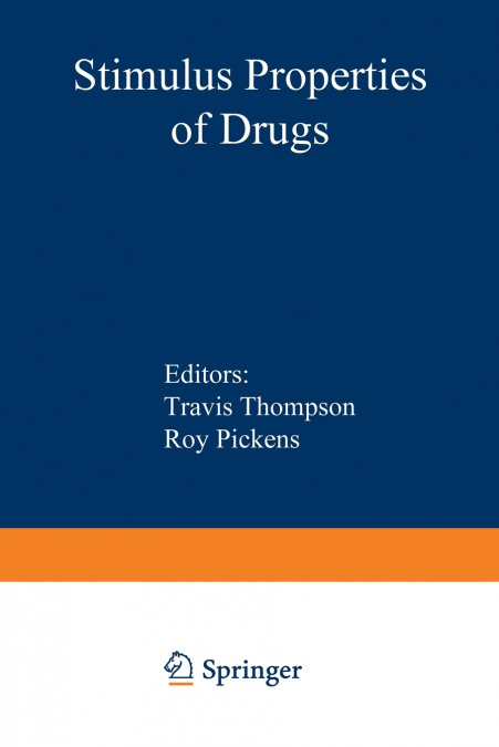 STIMULUS PROPERTIES OF DRUGS