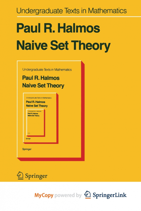 NAIVE SET THEORY