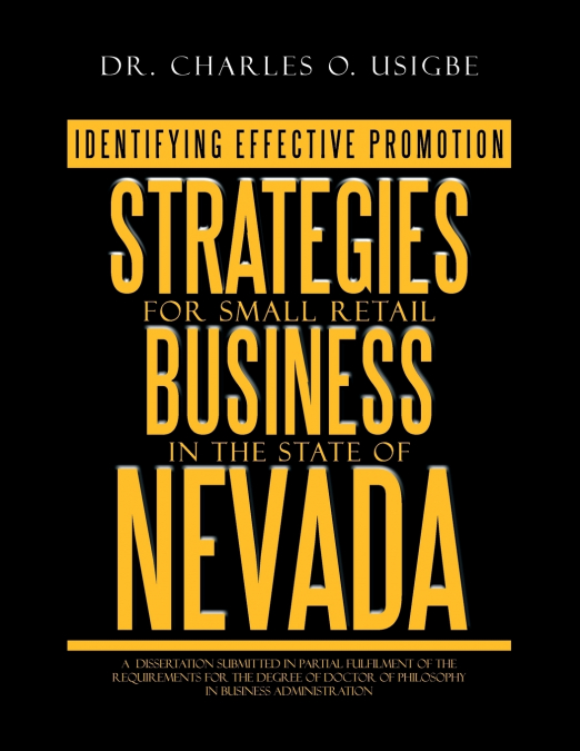 IDENTIFYING EFFECTIVE PROMOTION STRATEGIES FOR SMALL RETAIL