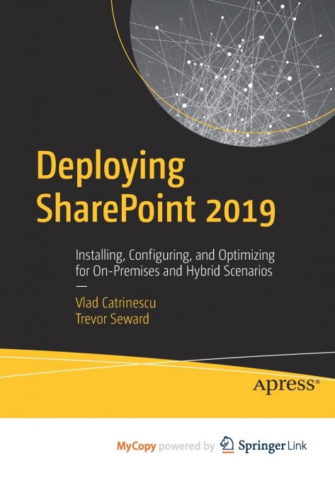 DEPLOYING SHAREPOINT 2019