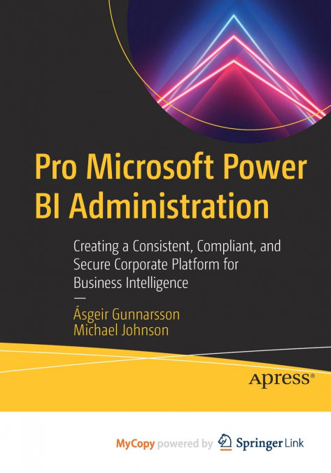 PRO MICROSOFT POWER BI ADMINISTRATION