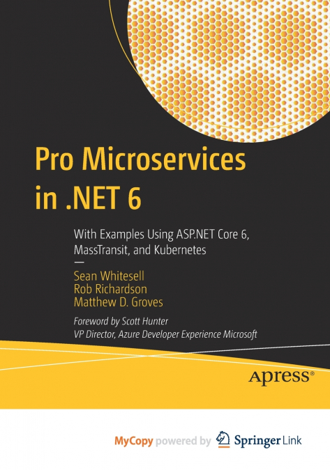 PRO MICROSERVICES IN .NET 6