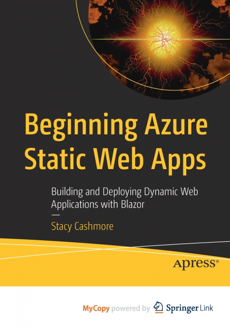BEGINNING AZURE STATIC WEB APPS