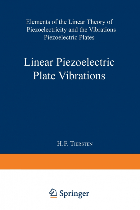 LINEAR PIEZOELECTRIC PLATE VIBRATIONS