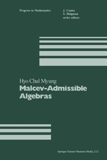 MALCEV-ADMISSIBLE ALGEBRAS