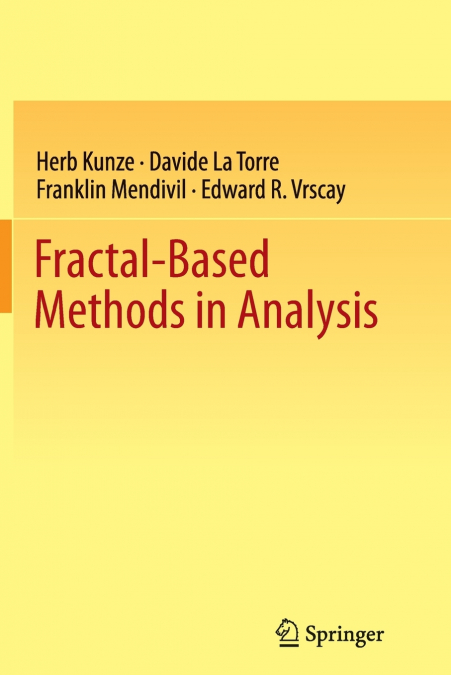 FRACTAL-BASED METHODS IN ANALYSIS