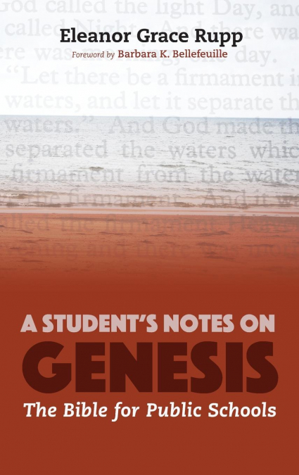 A STUDENT?S NOTES ON GENESIS