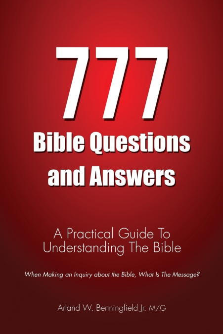 777 BIBLE QUESTIONS AND ANSWERS