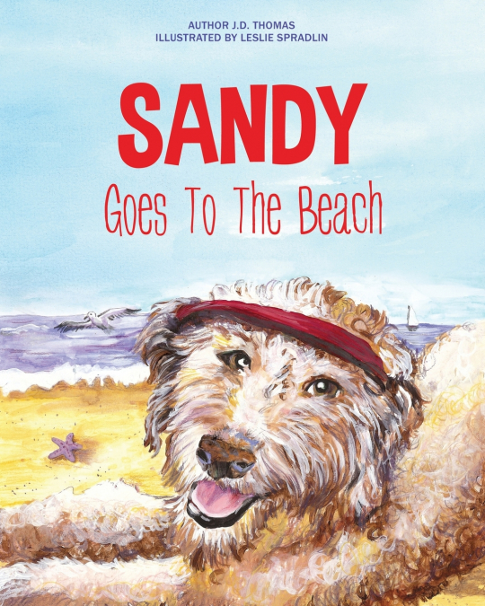 SANDY GOES TO THE BEACH