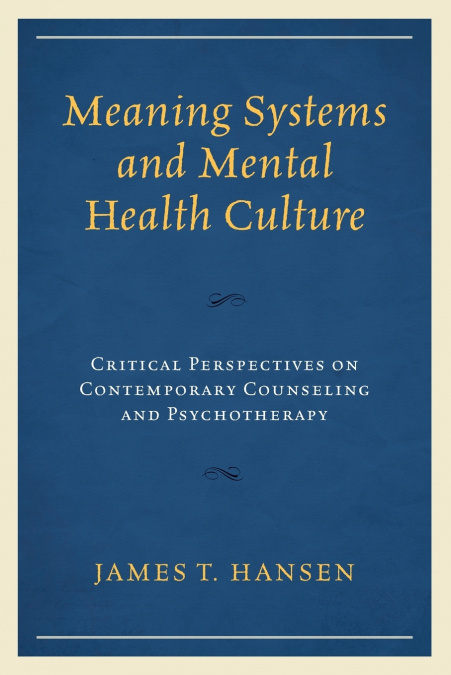 PHILOSOPHICAL ISSUES IN COUNSELING AND PSYCHOTHERAPY