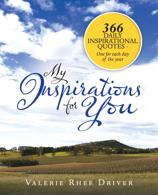 MY INSPIRATIONS FOR YOU