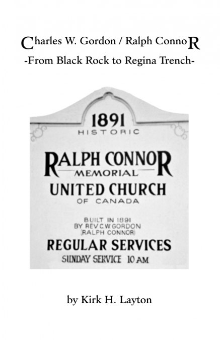 CHARLES W. GORDON/RALPH CONNOR