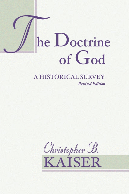 THE DOCTRINE OF GOD