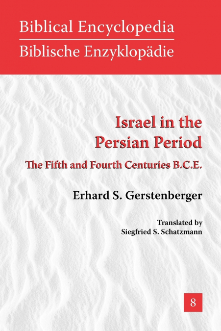 ISRAEL IN THE PERSIAN PERIOD