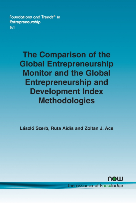 THE COMPARISON OF THE GLOBAL ENTREPRENEURSHIP MONITOR AND TH