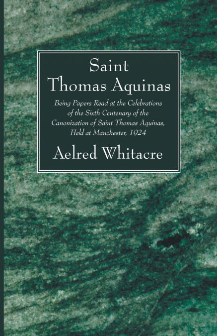 ST. THOMAS AQUINAS