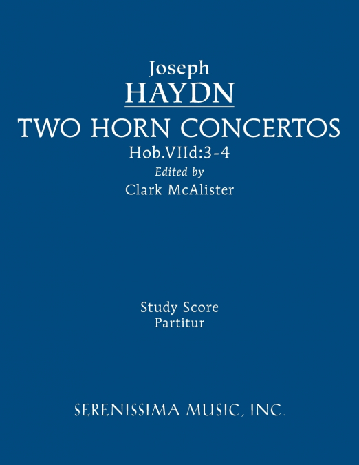 TWO HORN CONCERTOS