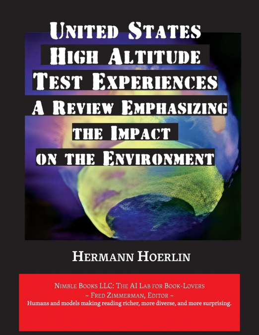 UNITED STATES HIGH-ALTITUDE TEST EXPERIENCES