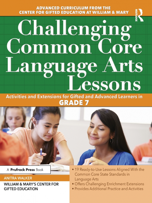 CHALLENGING COMMON CORE LANGUAGE ARTS LESSONS
