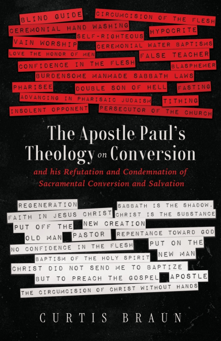 THE APOSTLE PAUL?S THEOLOGY ON CONVERSION - AND HIS REFUTATI