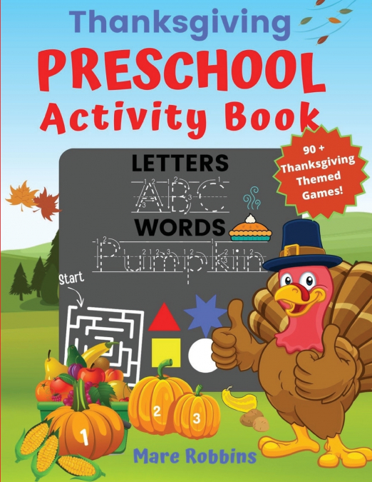 THANKSGIVING PRESCHOOL ACTIVITY BOOK