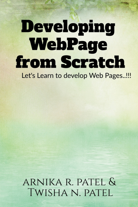 DEVELOPING WEB PAGE FROM SCRATCH