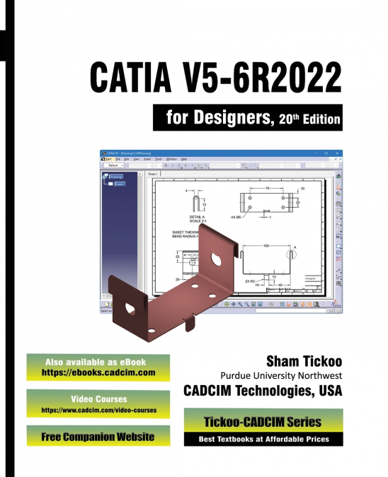 CATIA V5-6R2022 FOR DESIGNERS, 20TH EDITION