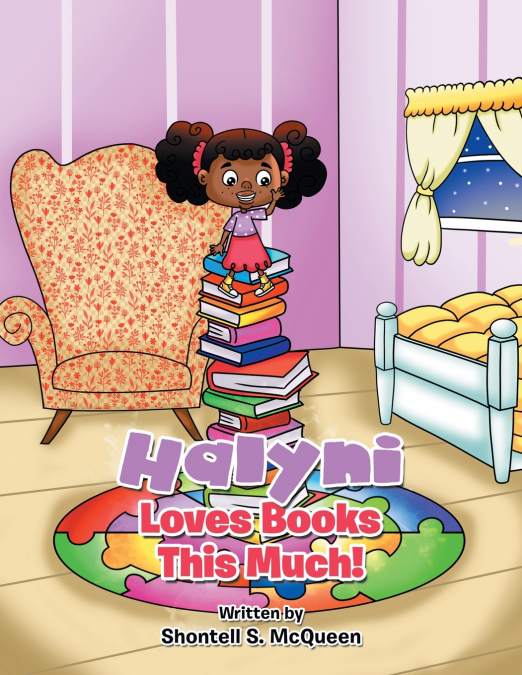 HALYNI LOVES BOOKS THIS MUCH!