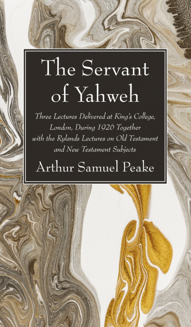 THE SERVANT OF YAHWEH