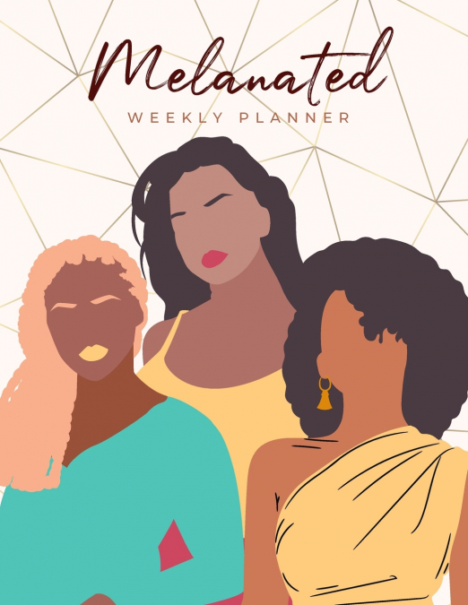 MELANATED WEEKLY PLANNER (UNDATED, MONDAY START)