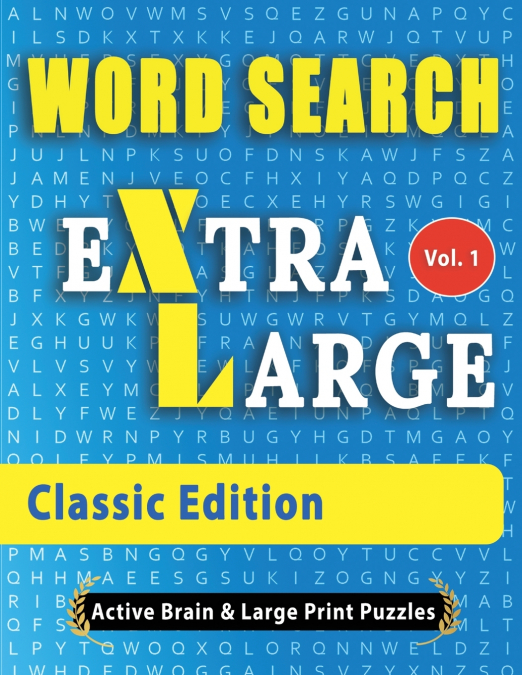 WORD SEARCH EXTRA LARGE - CLASSIC EDITION