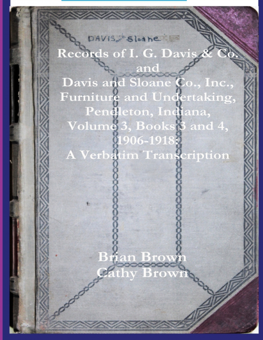 RECORDS OF I. G. DAVIS & CO. AND DAVIS AND SLOANE CO., INC.,
