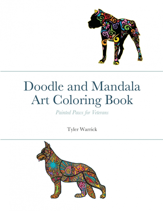 DOODLE AND MANDALA ART COLORING BOOK