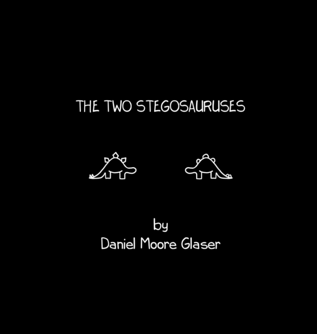 THE TWO STEGOSAURUSES