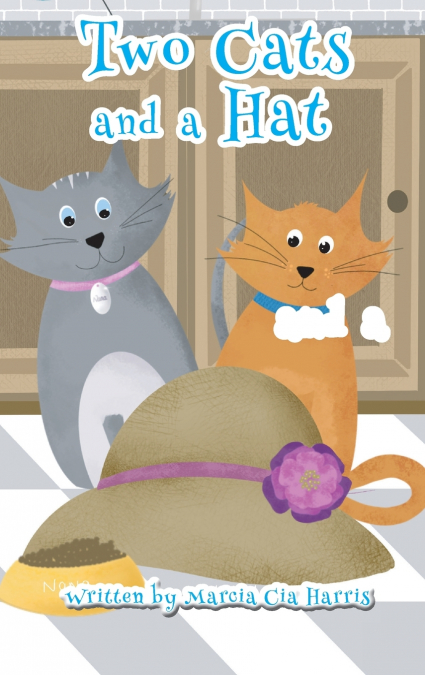 TWO CATS AND A HAT