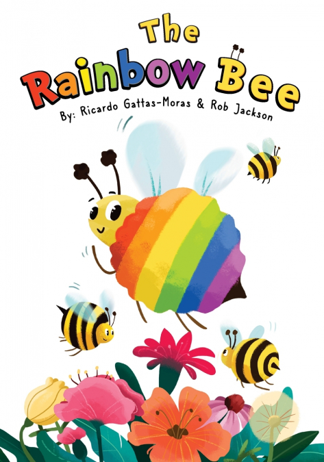 THE RAINBOW BEE COLORING BOOK