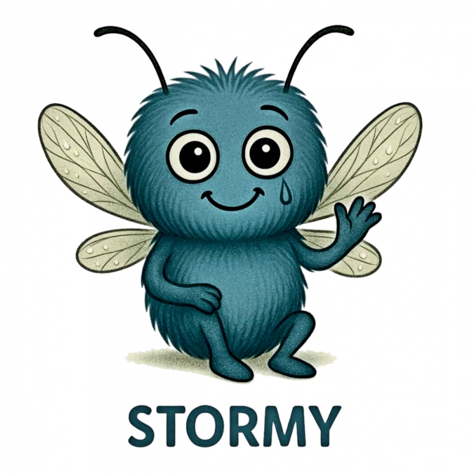 STORMY AND THE RAINBOW UMBRELLA