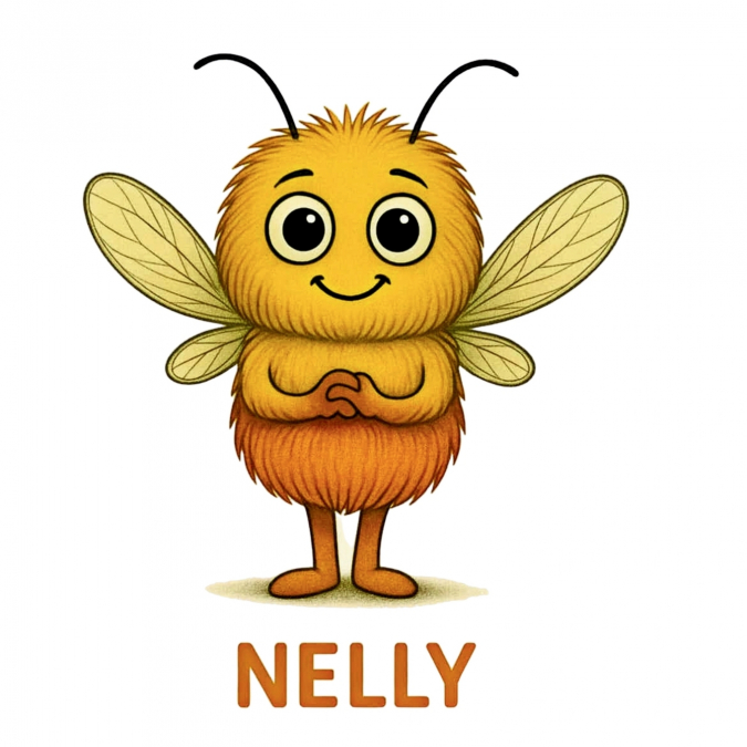 NELLY AND THE RAINBOW UMBRELLA