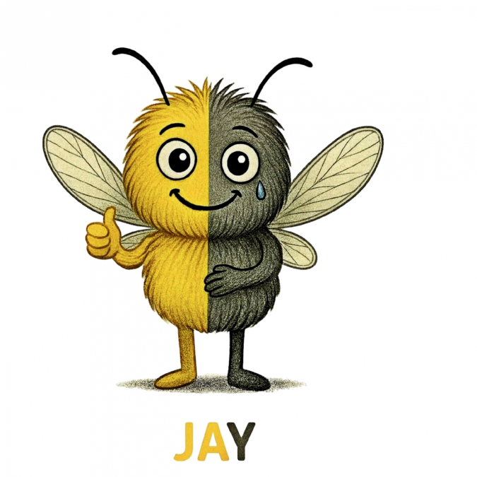 JAY AND THE RAINBOW UMBRELLA